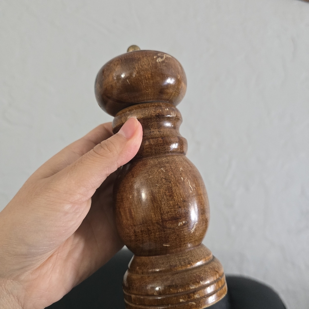 Vintage Stainless Steel Pepper Grinder